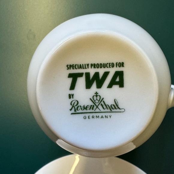 TWA demitasse and saucer, Royal Ambassador - Picture 3 of 6